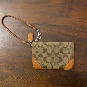 Coach Wristlet